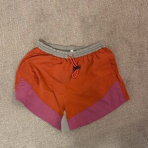 lululemon athletica Red and Purple Athletic Shorts